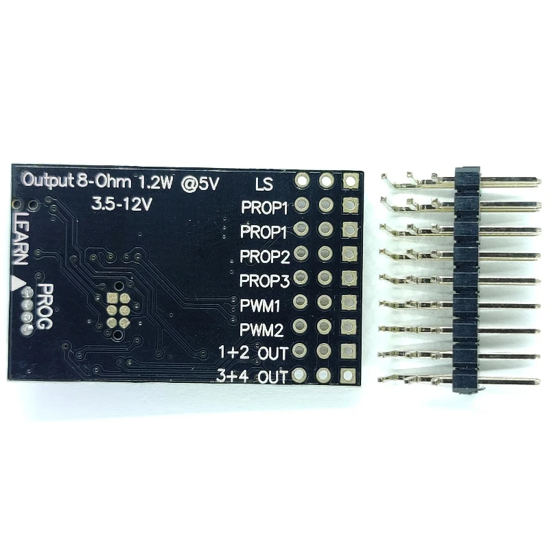 DasMikro Das87 Mini programowalny moduł sterowania dźwiękiem i światłem V2 (wersja DIY) — zdjęcie 3