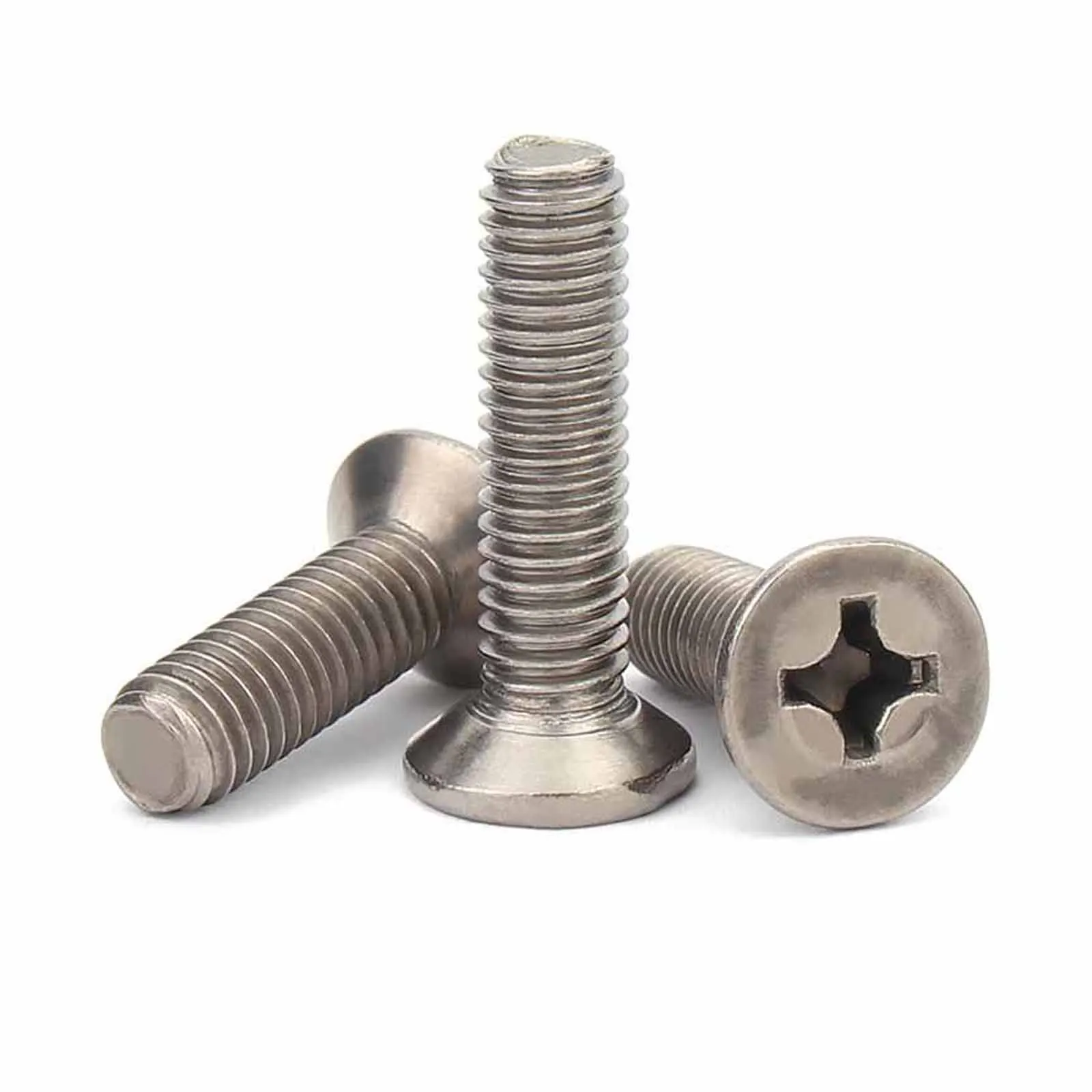 Vis cruciforme en titane pur, 2,2 à tête plombée, seau plat, cruciforme Phillips, TA2, M1.6, M2, M2.5, M3, M3.5, M5, M6, M8, M10, 1 pièce, 2 pièces, 5 pièces