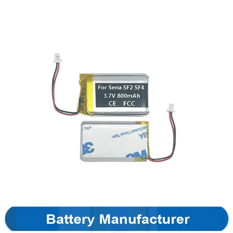 

800mAh XK752439 Battery For Sena SF2 SF4 SP52 SP52-C Gaming Bluetooth Headset Intercom