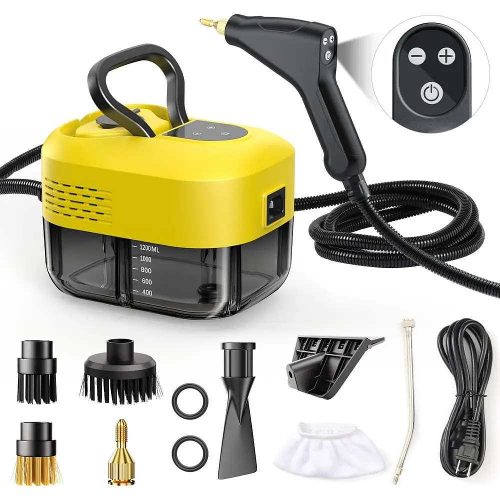 

Portable Handheld Steam Cleaner for Car, Carpet, Detailing, Window, Floor, Couch, Grease, Tile Cleaning