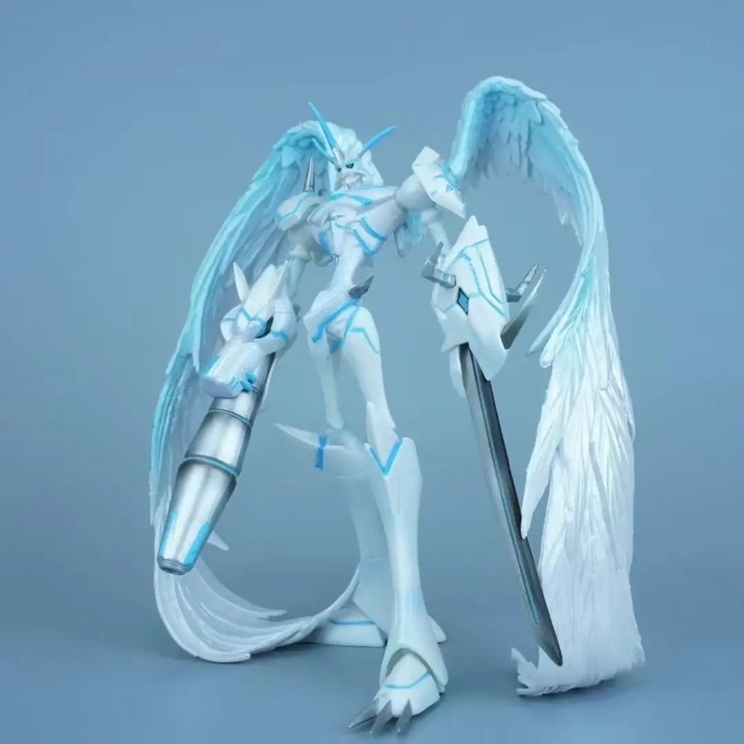 20cm/7.87inch Digimon Adventure Omegamon Merciful Mode Figure Digimon Action Figures Pvc Statue Collection Model Toys Gifts