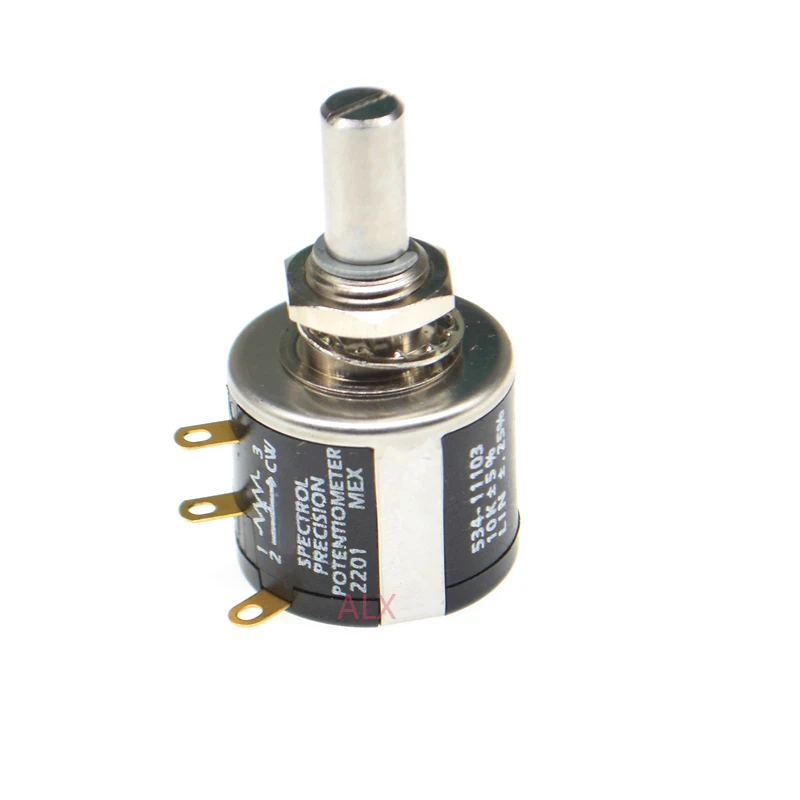 

1pcs for Vishay spectrol 534-1-1 Precision multi-turn potentiometer / 500 ohms 1k 2k 5K 10k 20K 50K 100K wirewound Potentiometer