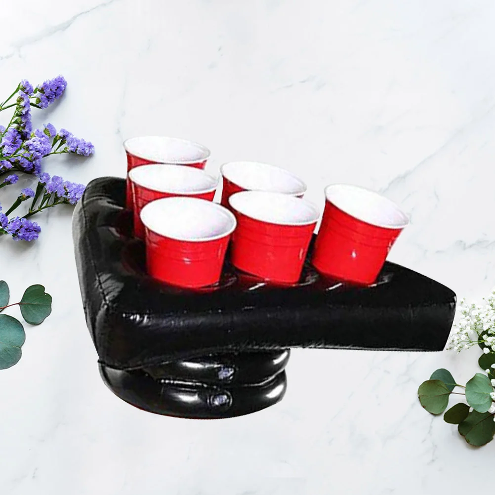 

1Pcs Inflatable Beer Hat Tray PVC Material Party Game Prop for Birthday Wedding Christmas Carnival Festive Atmosphere Kids