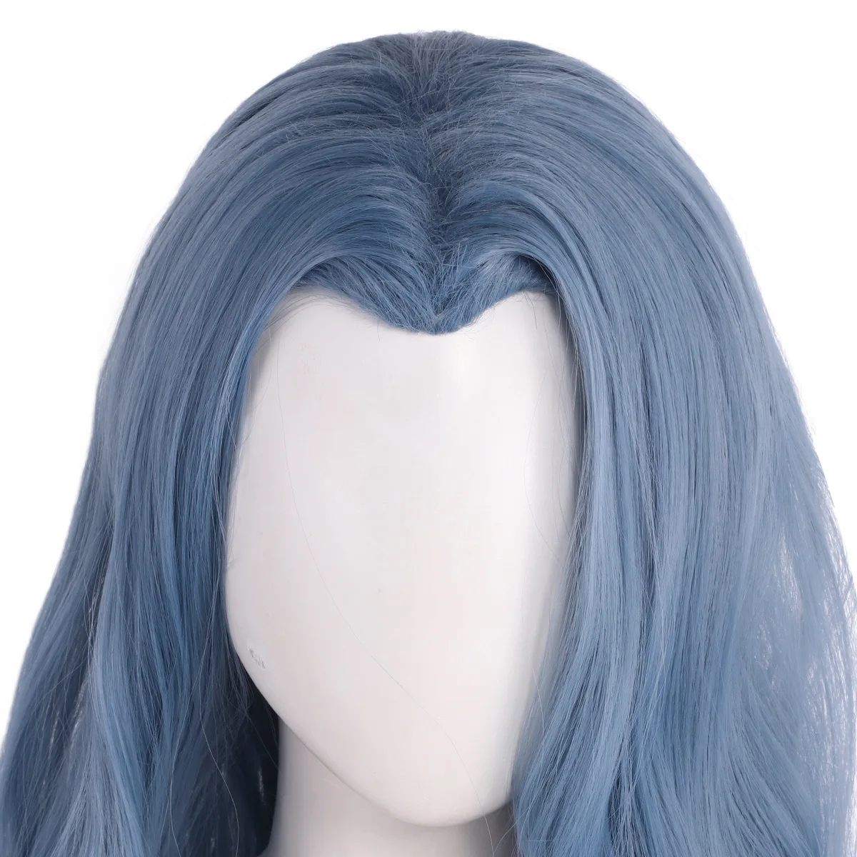 Синтетический парик, длинный волнистый синий парик для косплея, термостойкое волокно, костюм для вечеринки, аниме, ролевая игра для женщин и мужчин, унисекс