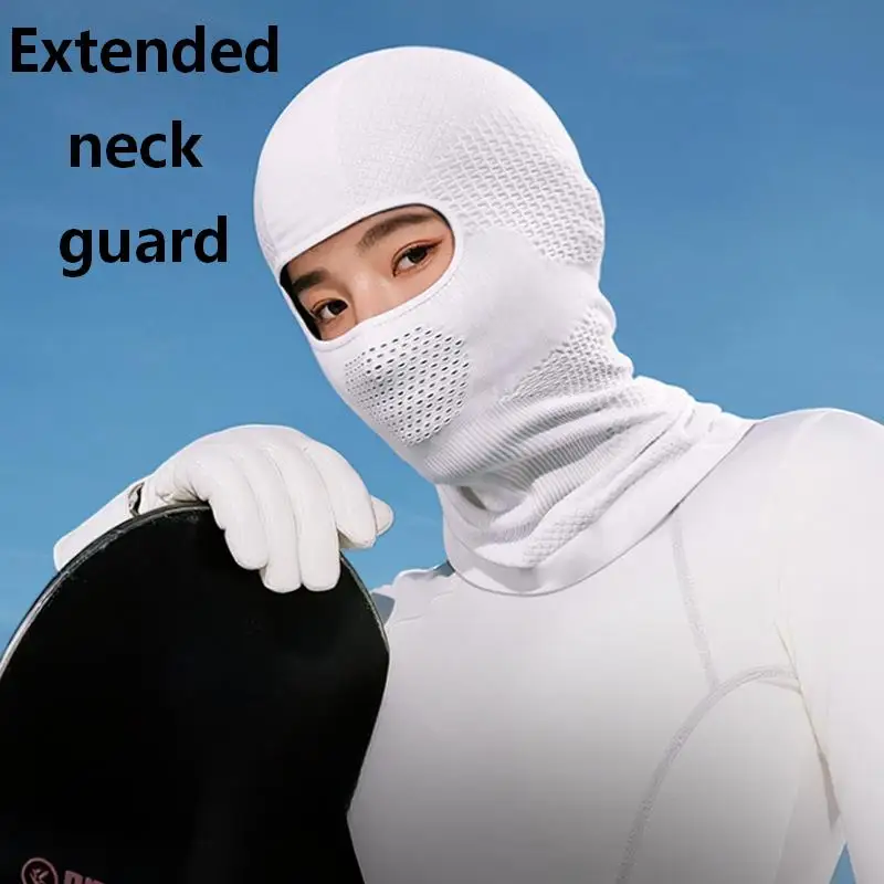 Outdoor Sports Ski/Cycling Face Mask, Winter Seamless Warm Headgear, Motorcycle Helmet Liner, Windproof Breathable Neck Guard