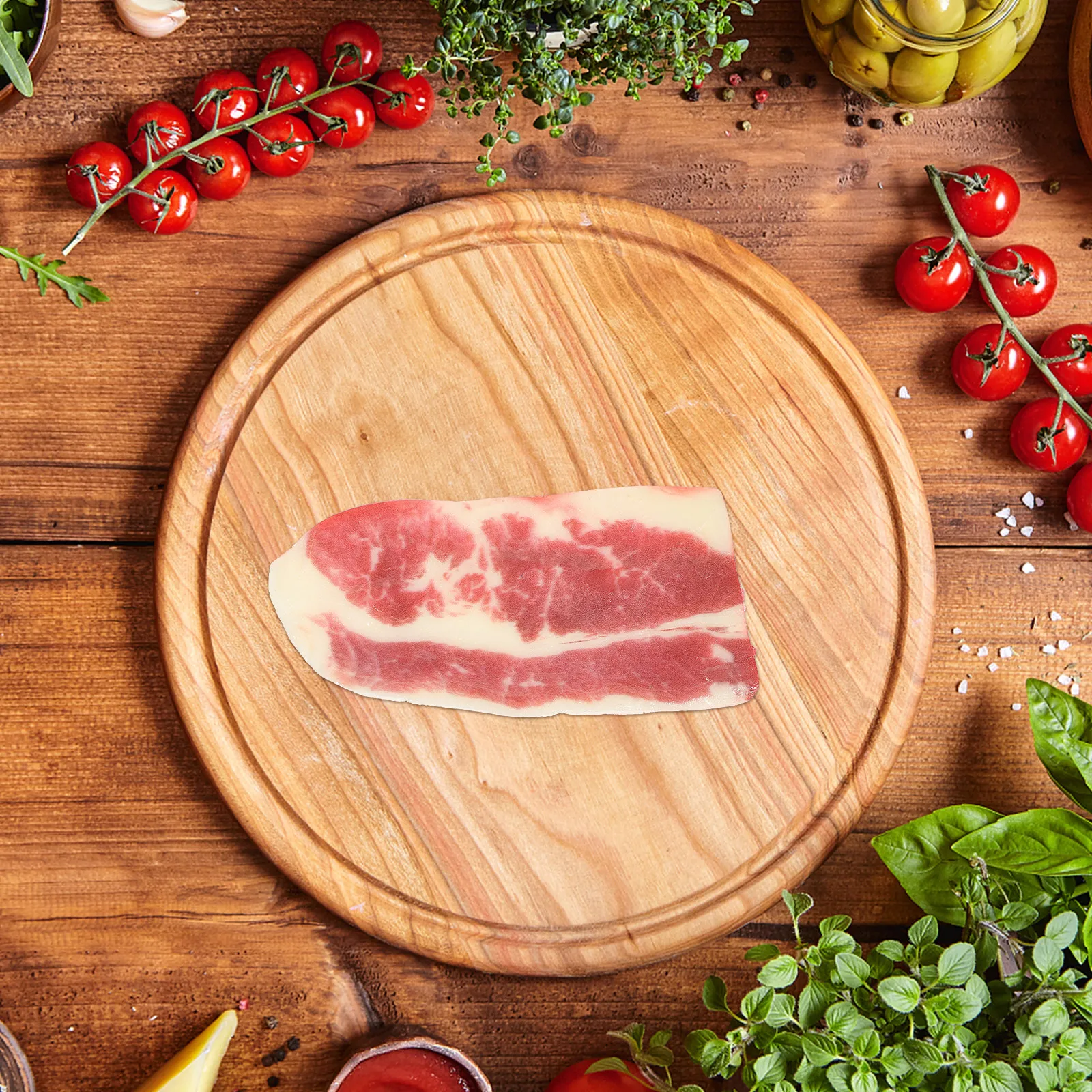 

High Quality Fake Beef Prop Lifelike Cooked Beef Appearance for Film Photography Education Kitchen Decor Simulation Food