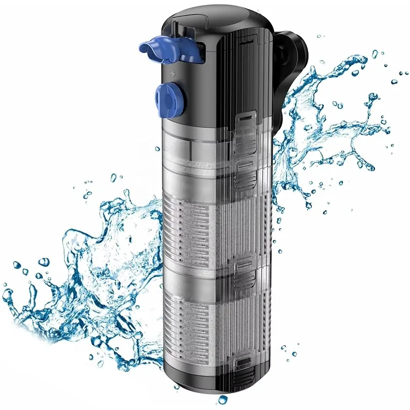 Fish Tank Filter Built-in Water Purification Circulation Three-in-one Water Pump Filtering Integrated Machine
