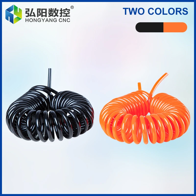 PU Spring Air Tube 3M/6M/9M/12M/15M Pneumatic Polyurethane Spring Spiral Tube Air Compressor Pressure Expansion Hose