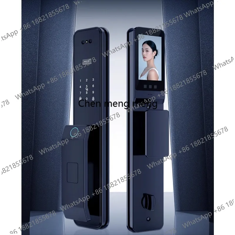 smart lock new security door fingerprint password home door lock