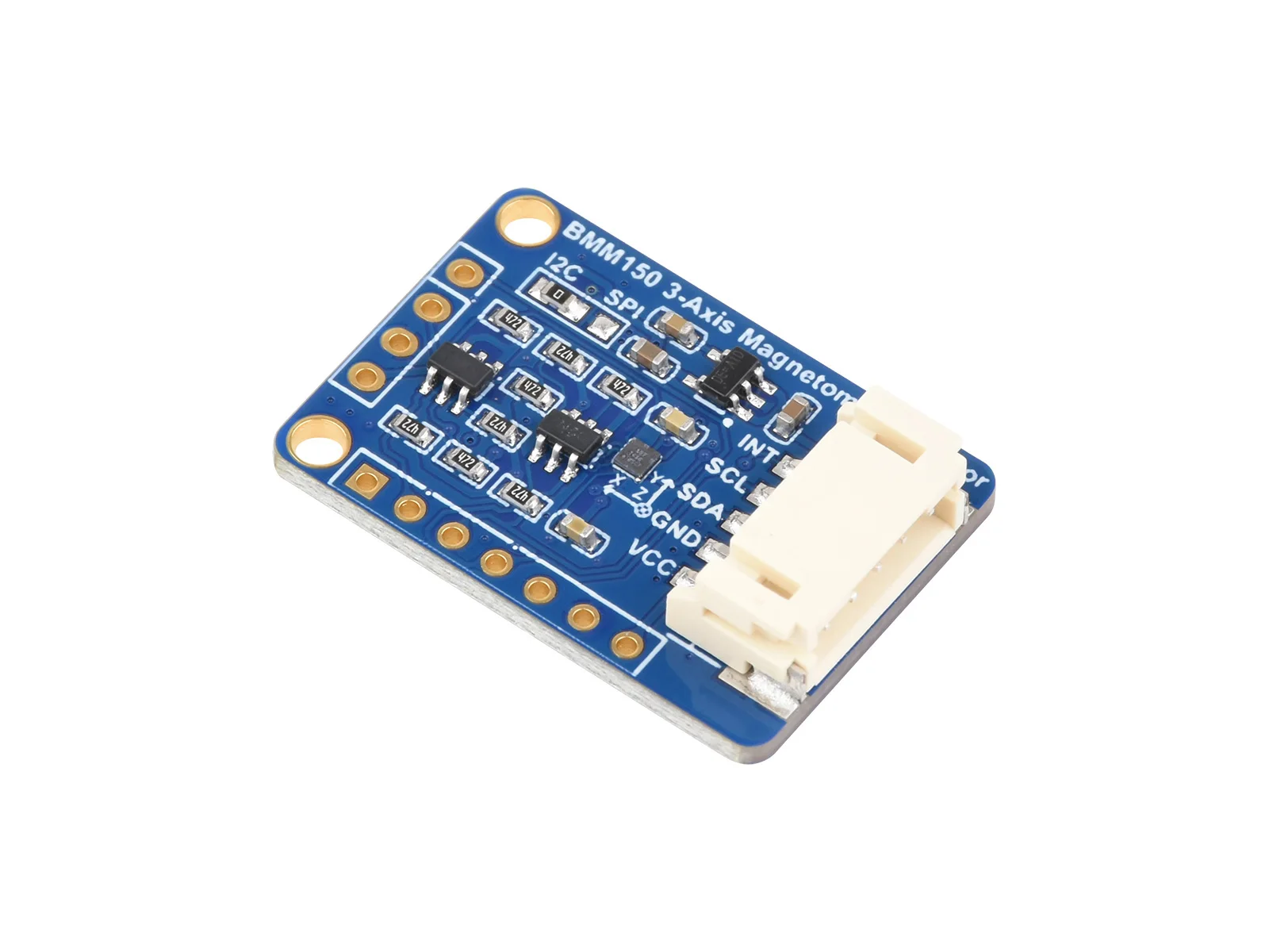 Sensor de magnetómetro de 3 ejes BMM150, Sensor de brújula Digital, medición de campo magnético, compatible con RPi/Pico/Arduino/ESP32