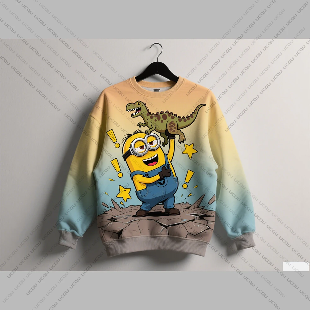 2025 Disney Women's Pure Sweatshirt Hooded Sweatshirt Fashion Casual Pants Unique Print Plus Size Streetwear Hip-Hop Style