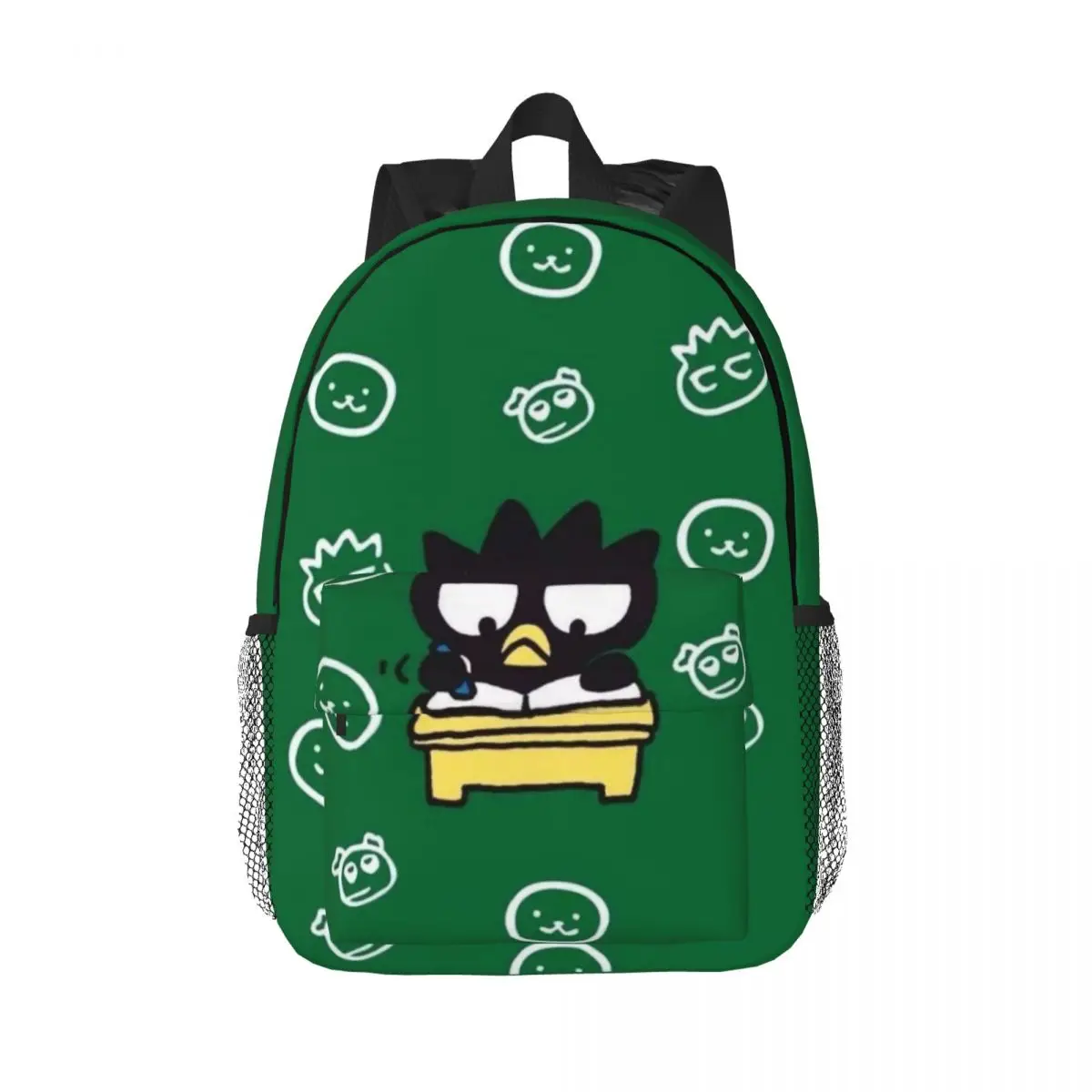 

Sanrio Badtz-Maru Lightweight 15-Inch Backpack - Versatile and Stylish Bag for School, Travel, and Daily Use