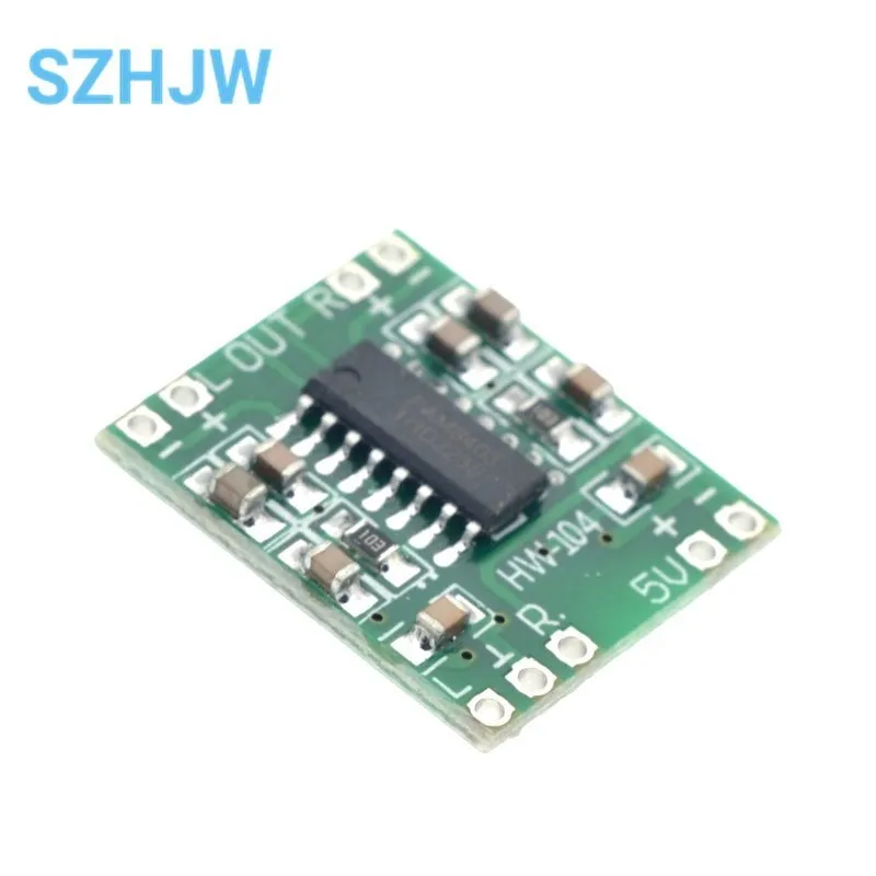 5pcs PAM8403 Super Mini Digital Amplifier Board 2 * 3W Class D Digital Amplifier Board Efficient 2.5 To 5V USB Power Supply