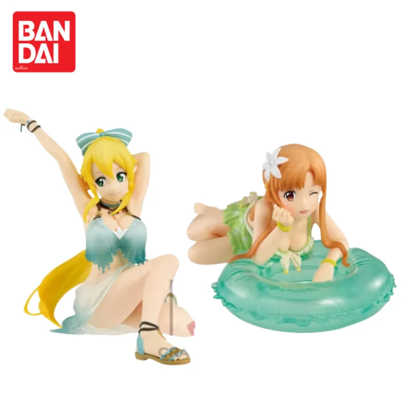 In Stock Original 100%genuine Bandai Ichiban Kuji Sword Art Online Yuuki Asuna Anime Merchandise Action Figure Model Ornaments view 2