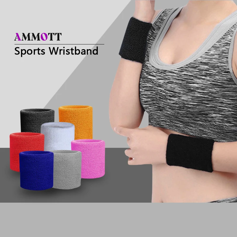 

1Pcs Unique Sports Multi Colors Pack Sports Wristbands for Basketball Leagues（Black/Yellow/White/Blue/Pink/Red/Gray)
