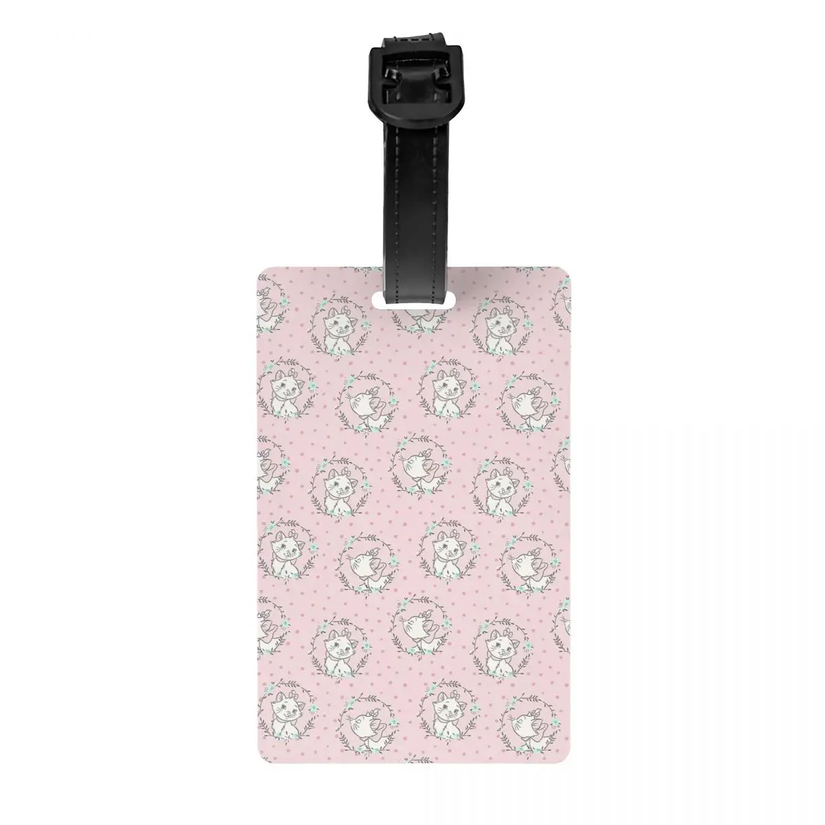 

Pink Aristocats Cute Marie Cats Luggage Tag Baggage Tag Privacy Cover ID Label