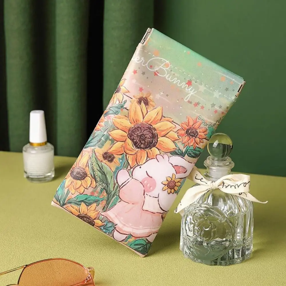 Fashion PU Leather Glasses Bag Cartoon Printed Rabbit Sunglasses Case Storege Case Glasses Box