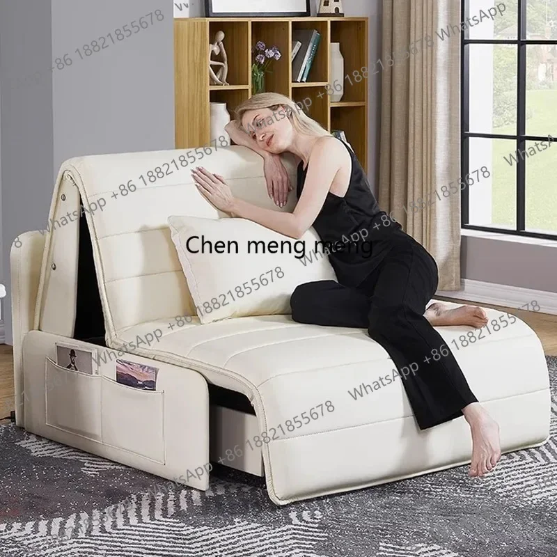 G153 Modern Cream Style Electric Sofa Bed Nordic Designer Lounge Puff Home Sofa Library Living Room Furniture