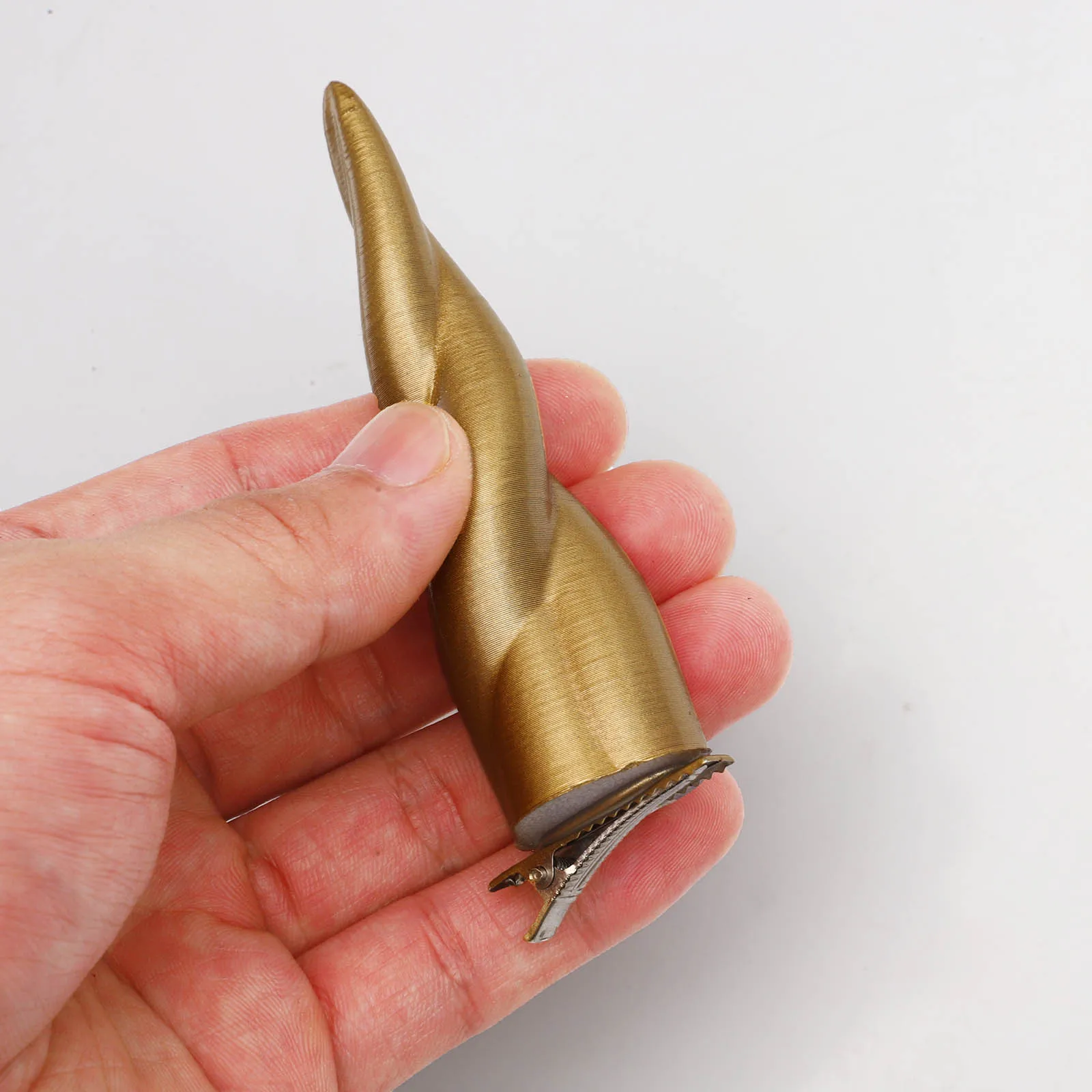 Halloween Cosplay Demon Horn Hairpin Props Animals Beast Horn Hair Clip Headwear for Easter Parties Comic-Con Costume Accessory