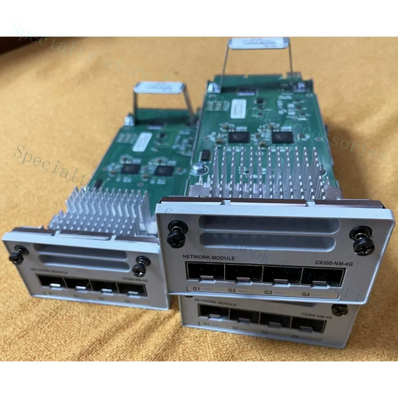 A+  1Pc For Cisco C9300-NM-4G Network Module 4-port Expansion Module