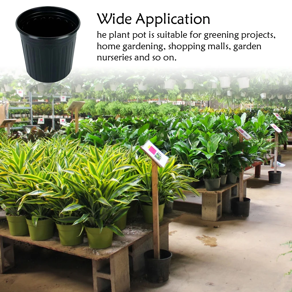 กระถางต้นไม้พลาสติกสำหรับใช้ในบ้านกระถางปลูกพืชอวบน้ำในบ้านน้ำหนักเบา