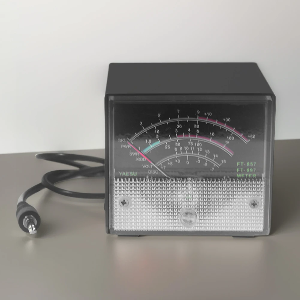 مقياس طاقة خارجي محمول SWR وات يتلقى عرض مقياس الموجة الدائمة لمعدات الراديو #5
