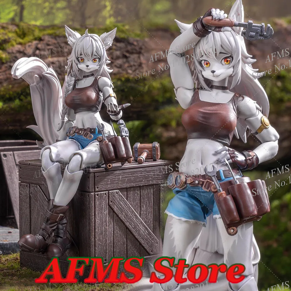 

LADOTOYS ERA-001 масштаб 1/12 Коллекционная фигурка Liya Cute Wolf Sister Repairer полный набор 6 дюймов женская экшн-фигурка модель солдата