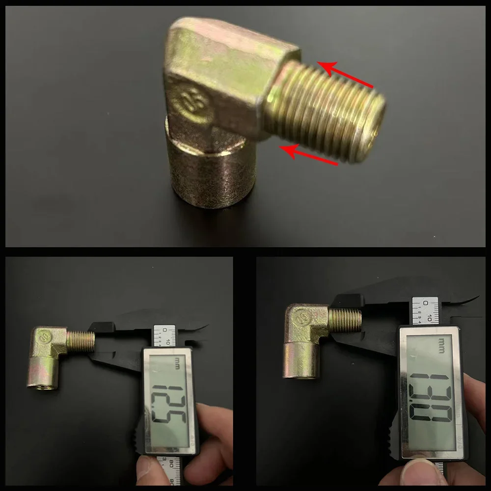 1 szt. Wysokociśnieniowe rurki olejowe hydrauliczne Złączki przejściowe 1/8 "1/4" 3/8 "1/4" 1 "1-1/4" 1-1/2" 2" BSP żeńskie x męskie Threa