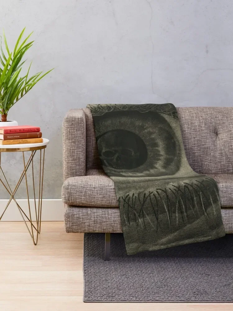 Escher - Eye Throw Blanket For Decorative Sofa Softest Picnic cosplay anime Blankets