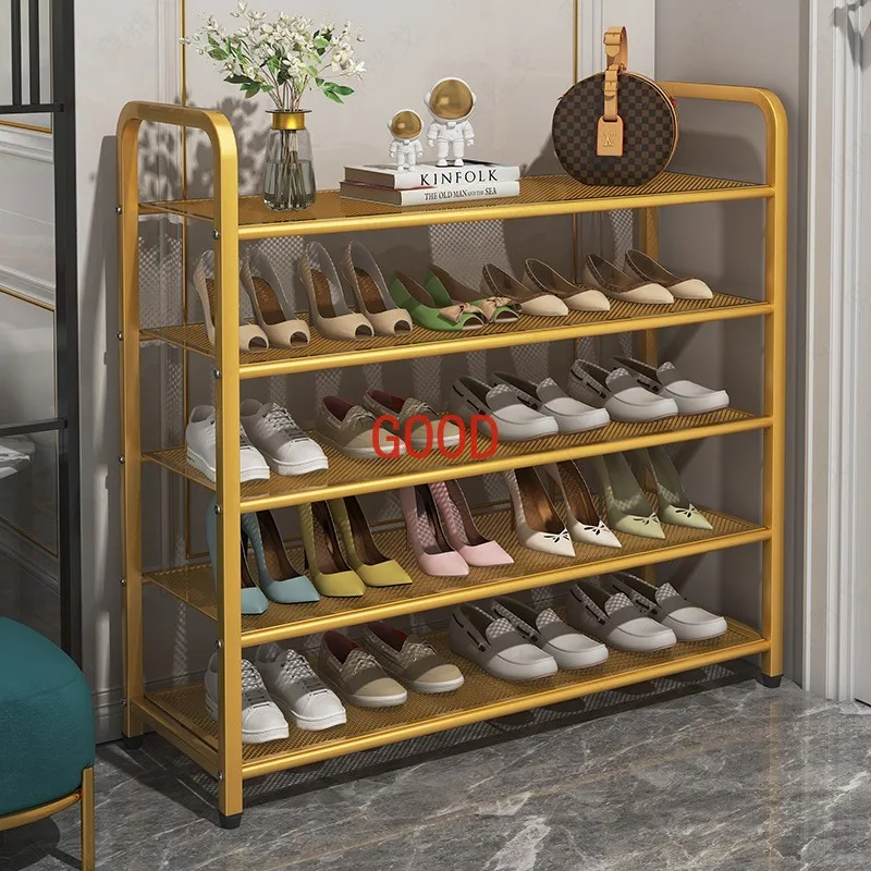 Ultra Thin Shoe Organizer And Storage Living Room Metal Space Saving Shoe Cabinets Doorway Wood Arredamento FurnitureLTY25XP