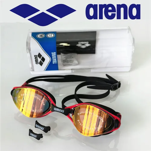 Imagen 2 del producto ARENA gafas de natación profesionales impermeables y antivaho de alta definición para adultos gorro de natación de silicona