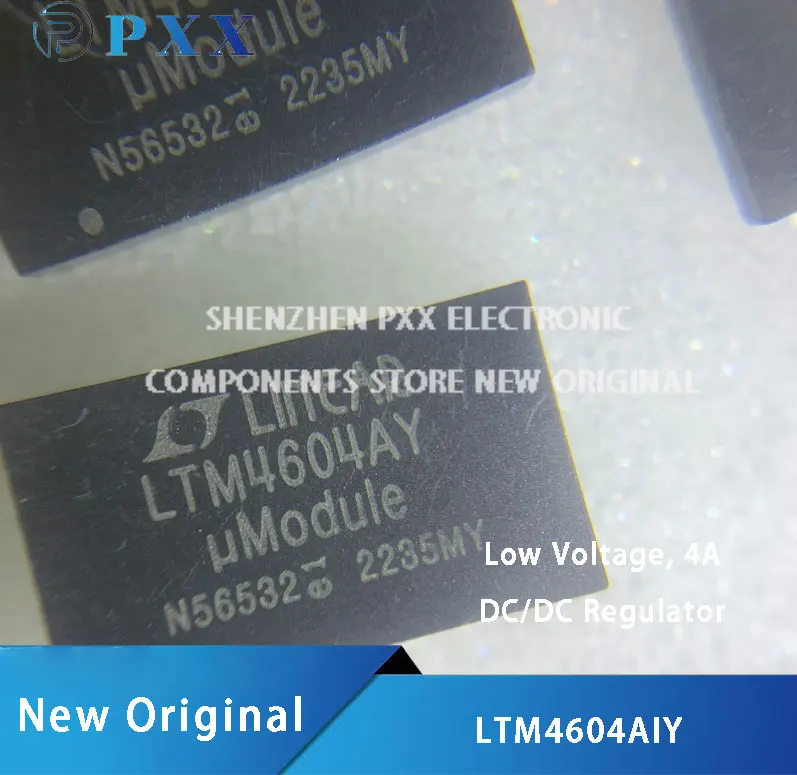 

LTM4604AIY LTM4604A низкое напряжение, 4A DC/DC μModule (модуль питания) регулятор с отслеживанием