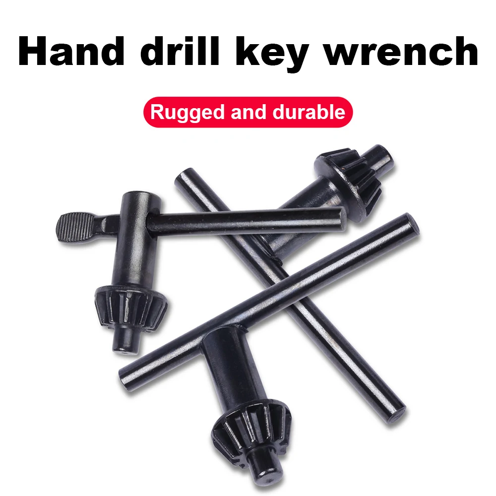 

1 Piece Metal Structure Electric Hand Drill Chuck Wrench Key Hand Electric Drill Tools Lathe Accessories Durable