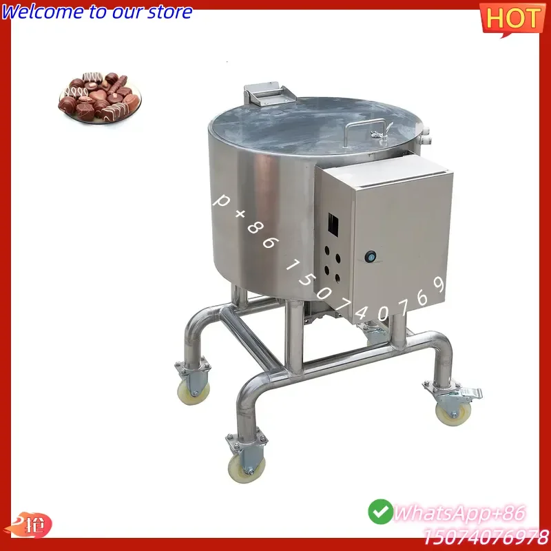 2026 Different Capacity Chocolate Melter Machine Chocolate Melting Tempering Machine Storage Tanks