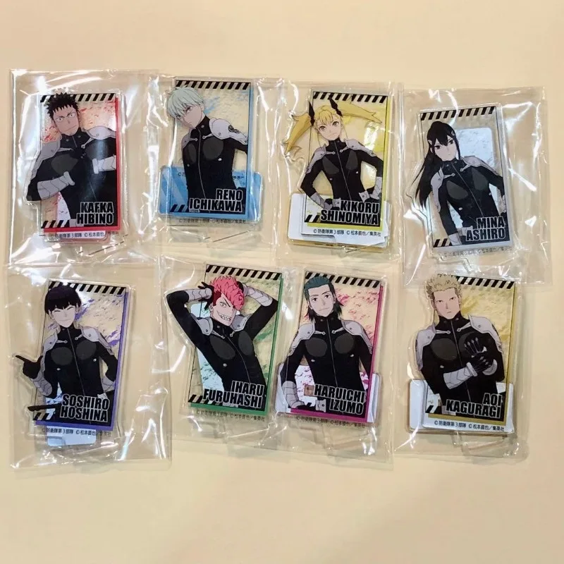 

Kaiju No 8 Acrylic Stand Complete Set 8 pcs Figure Decor Display Anime Toy Original Acrylic Handmade Cartoon Gift birthday Gift