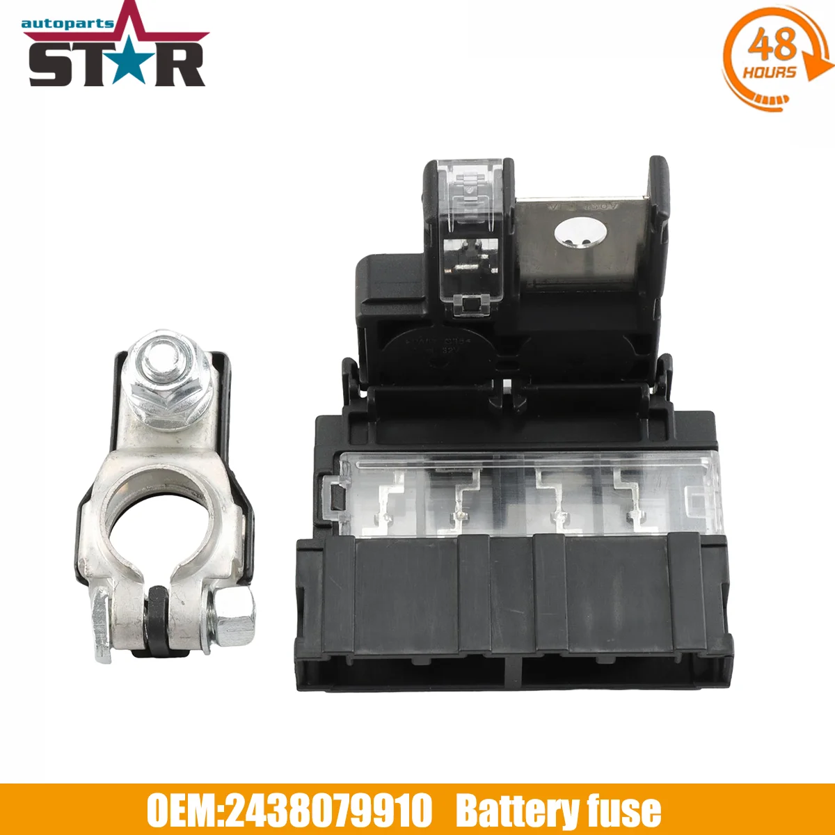 

Плавкий предохранитель аккумулятора прямой замены для Nissan Versa 2012-2019 24380-79910, простая установка, протестированные компоненты