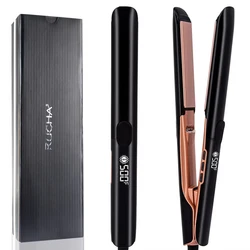 Plasma Hair Straightener Curler Keratin Treatment 260°C 500°F Hair Flat Irons For Frizzy Hair Recovers Damage 110-240V