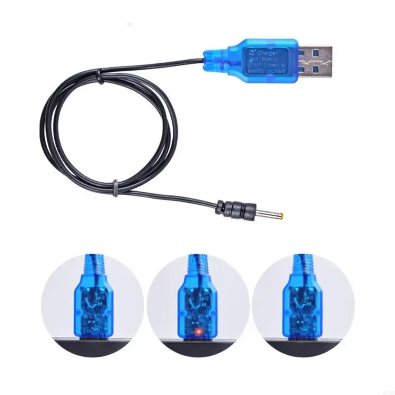 270b USB đến DC3.7V Dây nguồn USB đến cáp sạc USB cáp DC2.5mm cho pin 3,7V