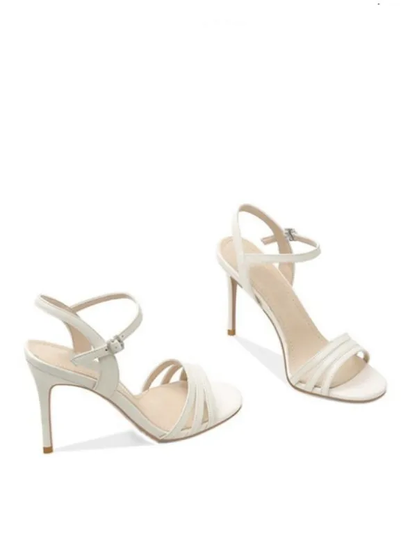 

Новые летние тонкие и сексуальные сандалии в светском стиле, женская обувь на цельном модном высоком каблуке.