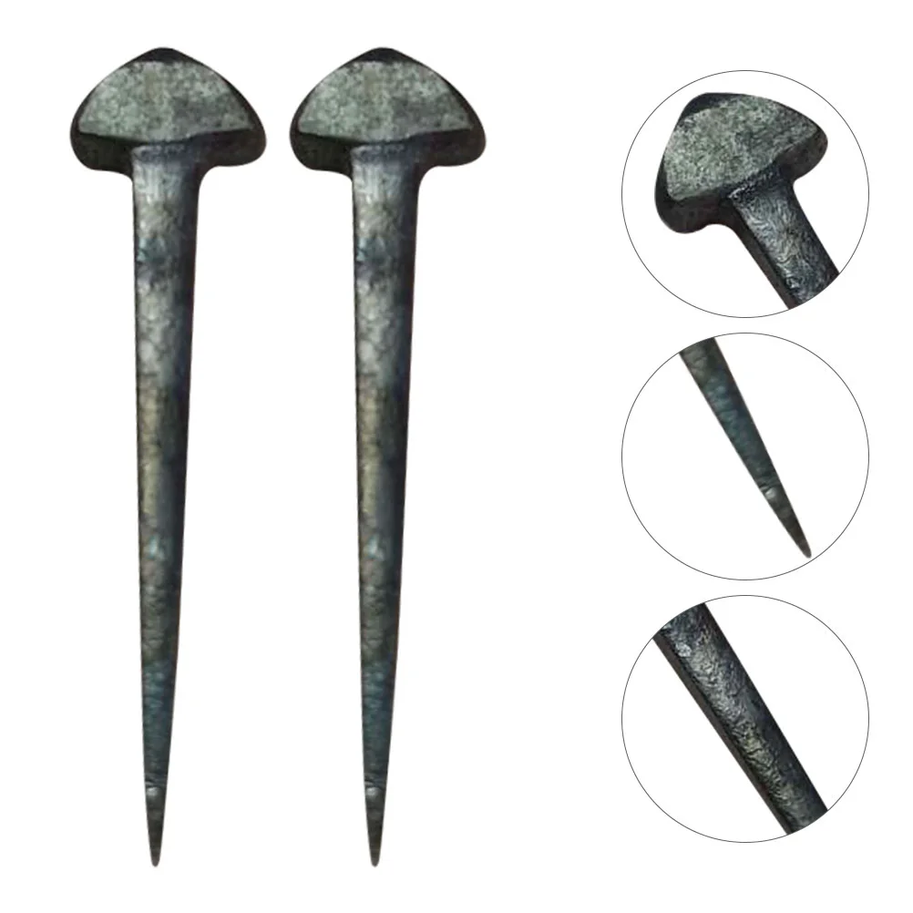 50 Pcs Manicure Replaceable Hoof Nails Iron Sports Accessories Portable Horseshoe