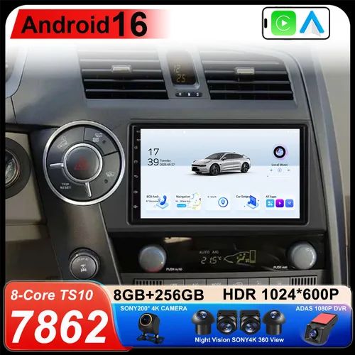 Ssangyong kyron,actyon,2005-2013,ラジオ,qledプレーヤー,GPSナビゲーション,CarPlay,自動hdr用のAndroidCarステレオ