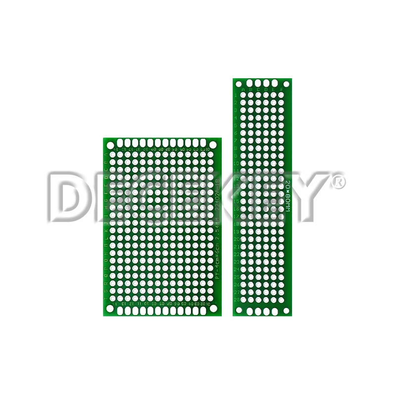 4 قطعة/الوحدة 2X8 3X7 4X6 5X7 مزدوجة الوجهين PCB عدة مختلط النموذج مجلس الدائرة Protoboard العالمي Stripboard المطبوعة مجموعة