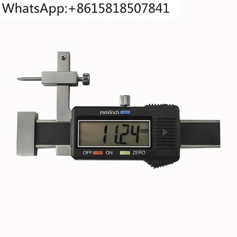 Régua eletrônica de diferença de superfície com display digital Medição de alta precisão