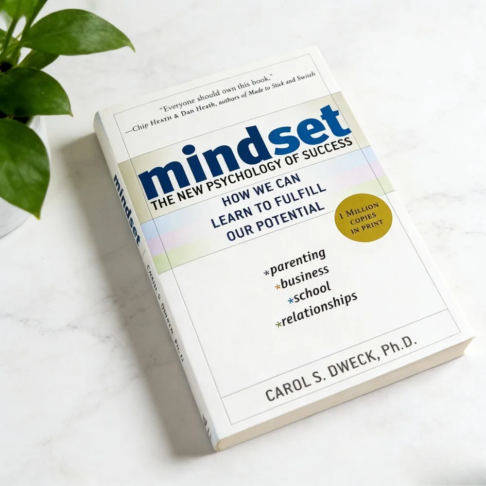

Mindset The New Psychology of Success English Paperback Growth Mindset Fulfill Potential Parenting Business Life Guide Book