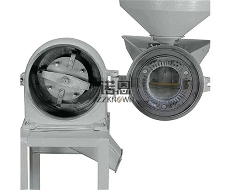 Мельница для измельчения зернового порошка, листьев, какао-бобов, измельчитель горькой тыквы, сельскохозяйственная рисовая мельница для измельчения