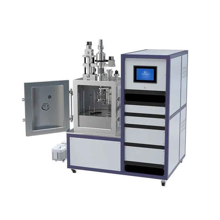 Lab Electron Beam Evaporation Coating Machine Vacuum Magnetron Sputtering Coater Instrument for SEM Sample Preparation