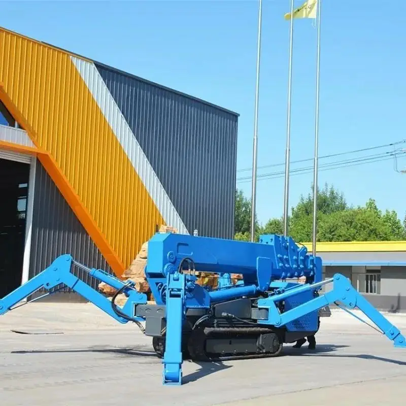 Big Boom Spider Crane Crawler Structure Mini Spider Crane with Hydraulic System