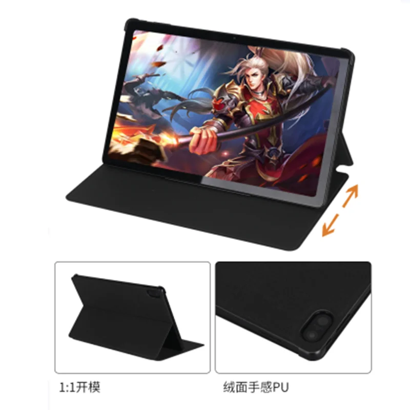 Ultra Dunne Drie Fold Stand Case Voor Chuwi Hipad Max 10.36Inch Tablet Soft Tpu Drop Resistance Cover Voor Hipad max Nieuwe Tablet