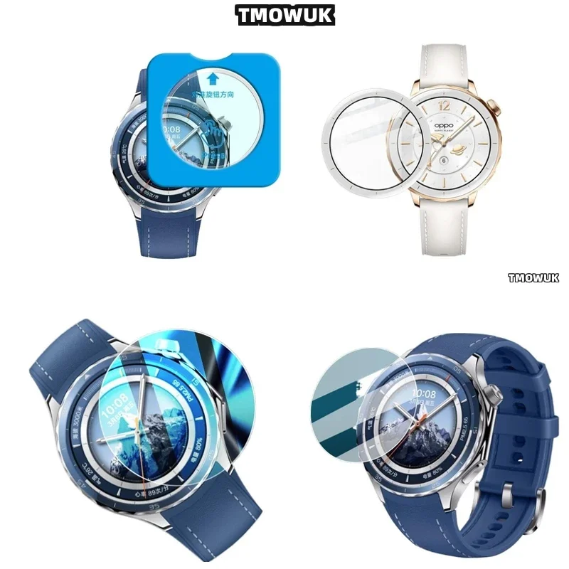 

Защитное стекло для OPPO Watch X2 и CMF Watch Pro 2 - ультратонкое, 9H, HD, с защитой от царапин