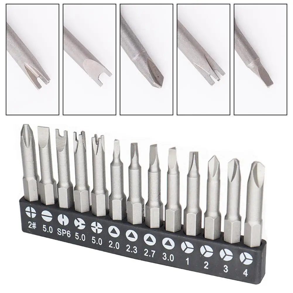 

Special-shaped Screwdriver Set 50mm U-shaped Y-Type Bit Head Batch Special Point Screwdriver Tool Inner Set Three Triangle S2L6